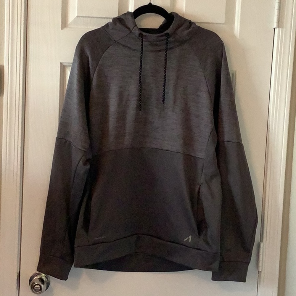Dark gray pullover hoodie sz L